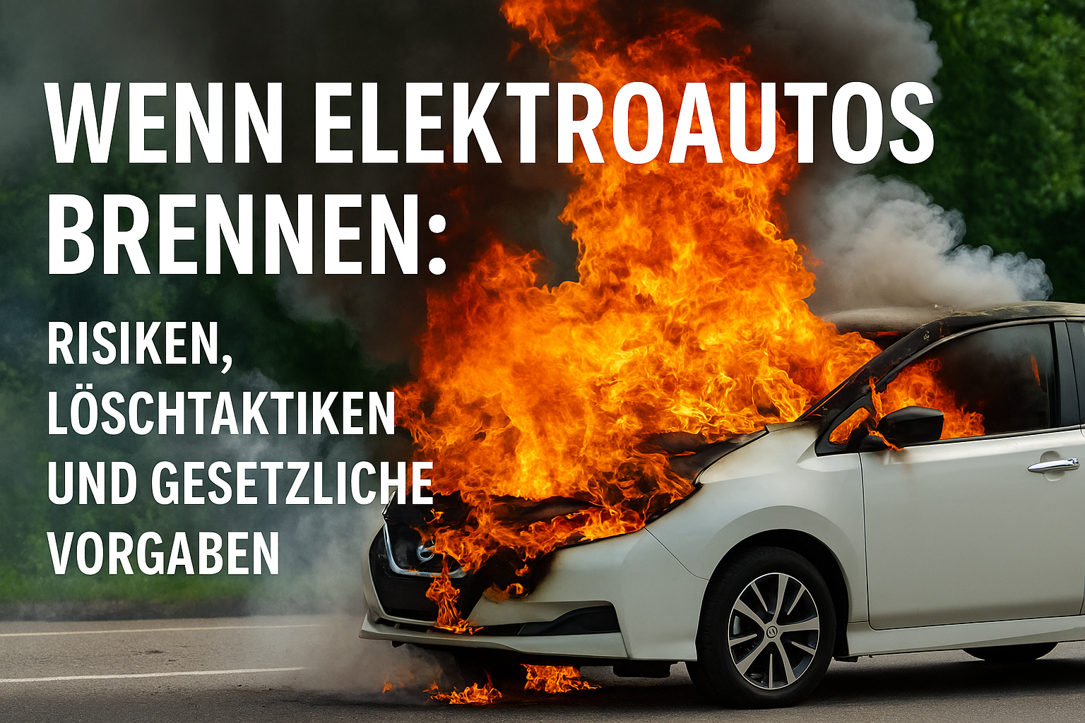 Wenn Elektroautos brennen